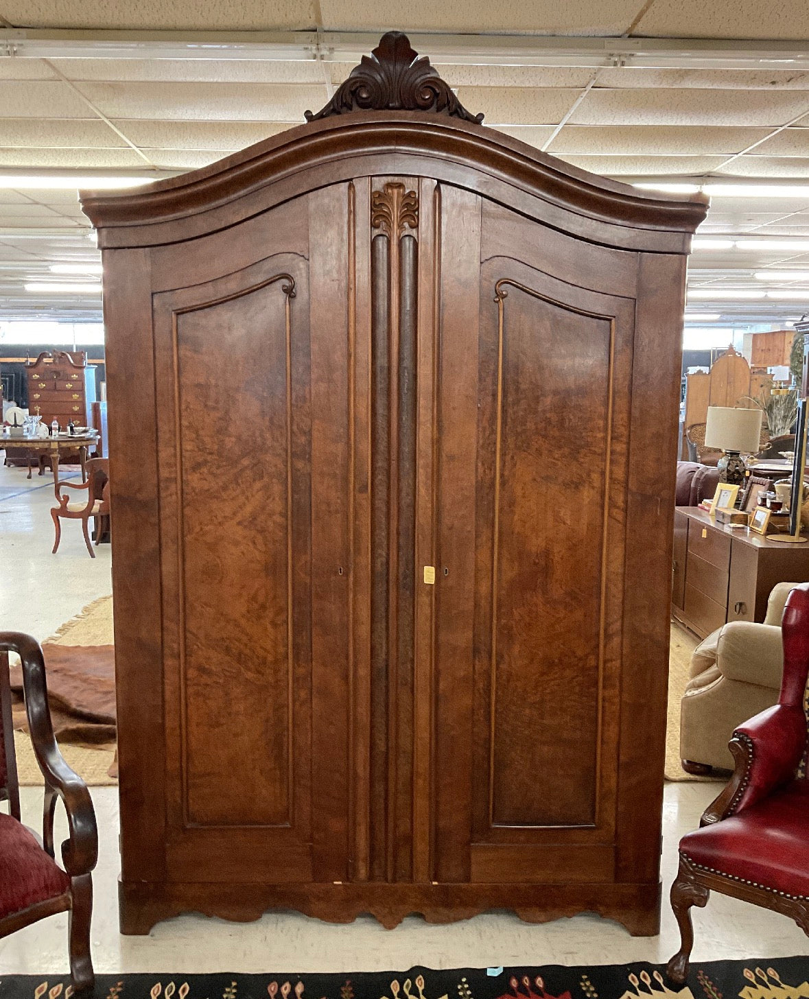 Burl walnut Armiore