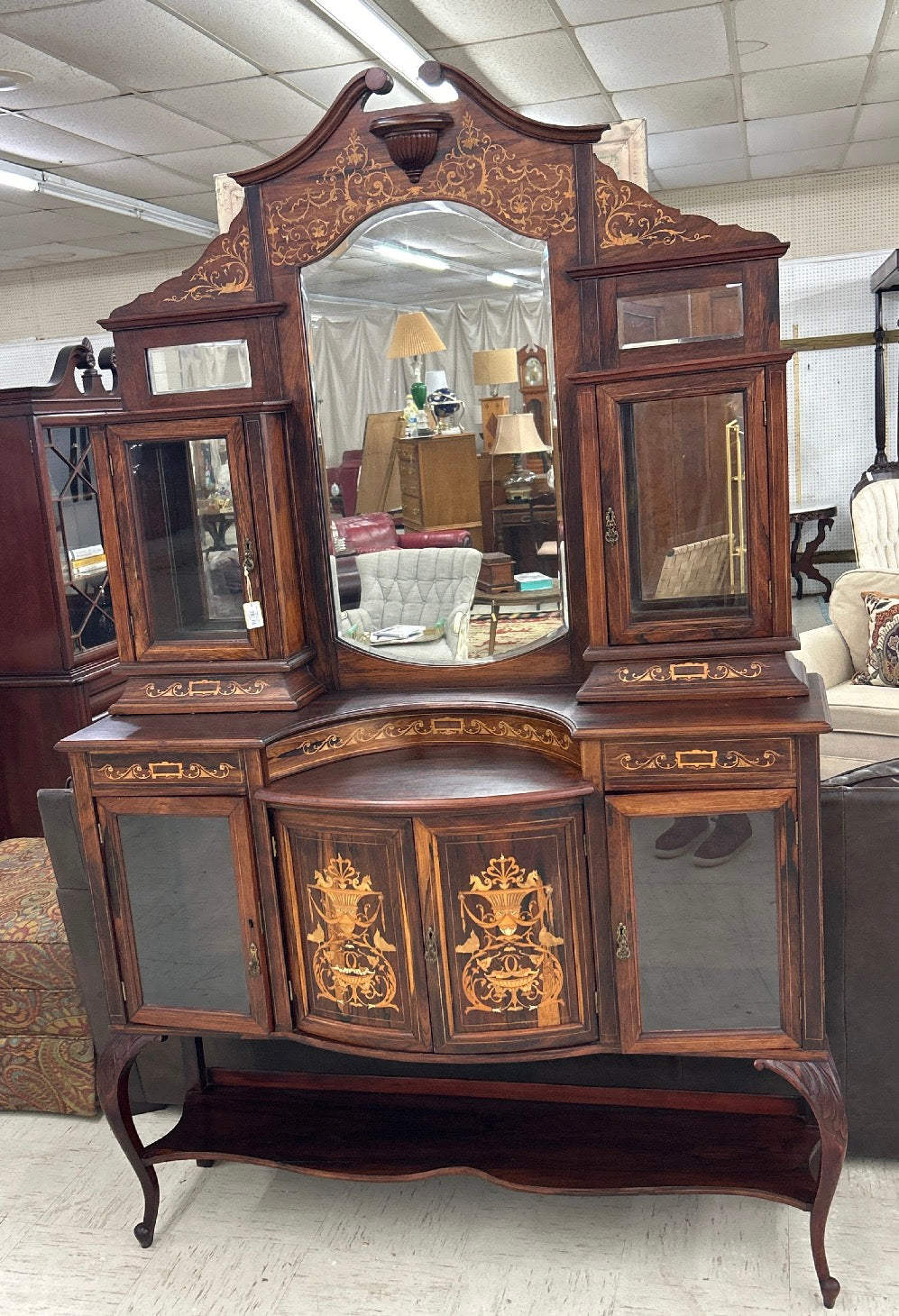 Victorian Rosewood Sideboard