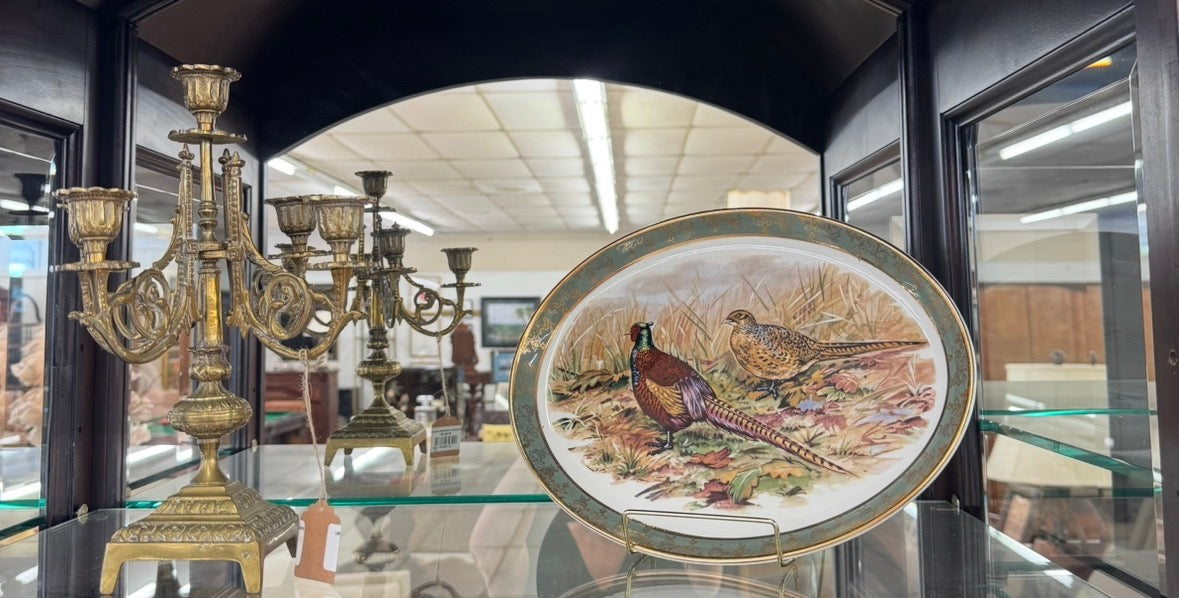 Oval Pheasant Platter