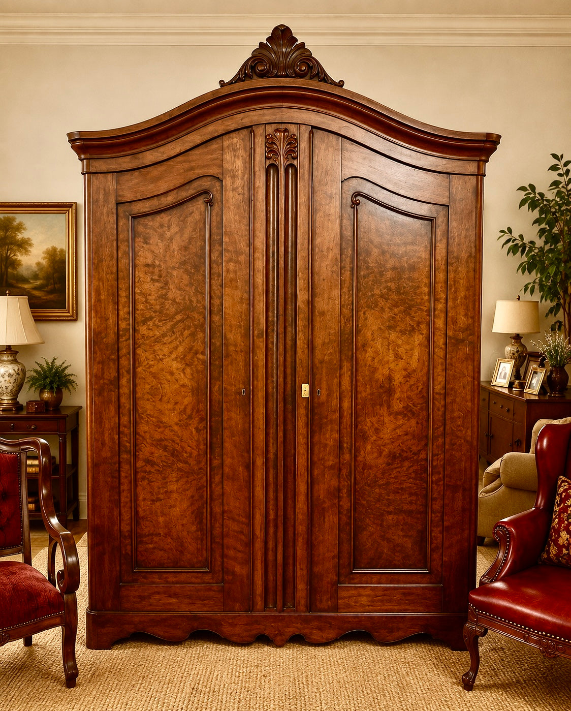 Burl walnut Armiore