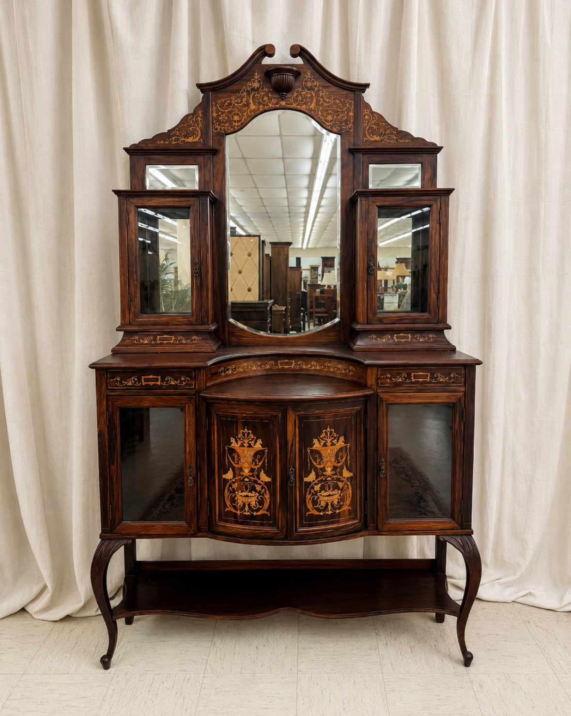 Victorian Rosewood Sideboard