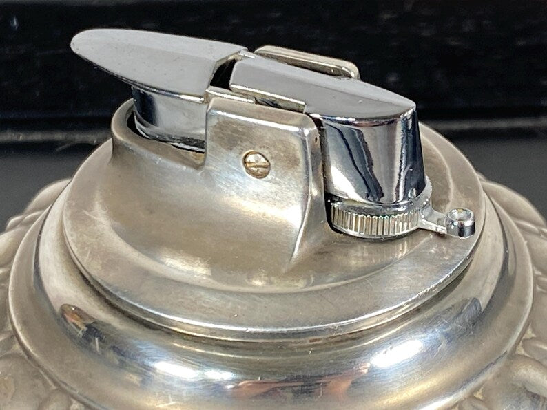 1940’s Ronson Crown Silver-plated Butane Lighter