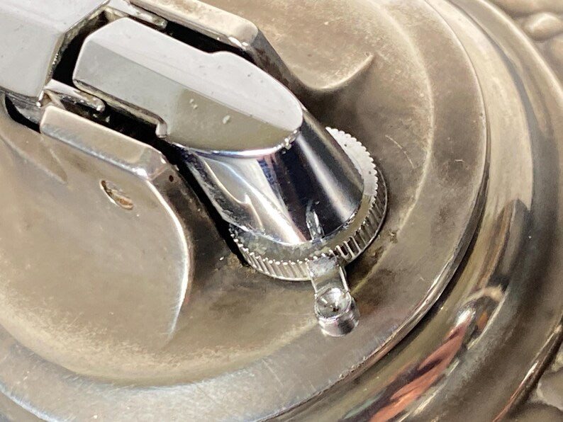 1940’s Ronson Crown Silver-plated Butane Lighter