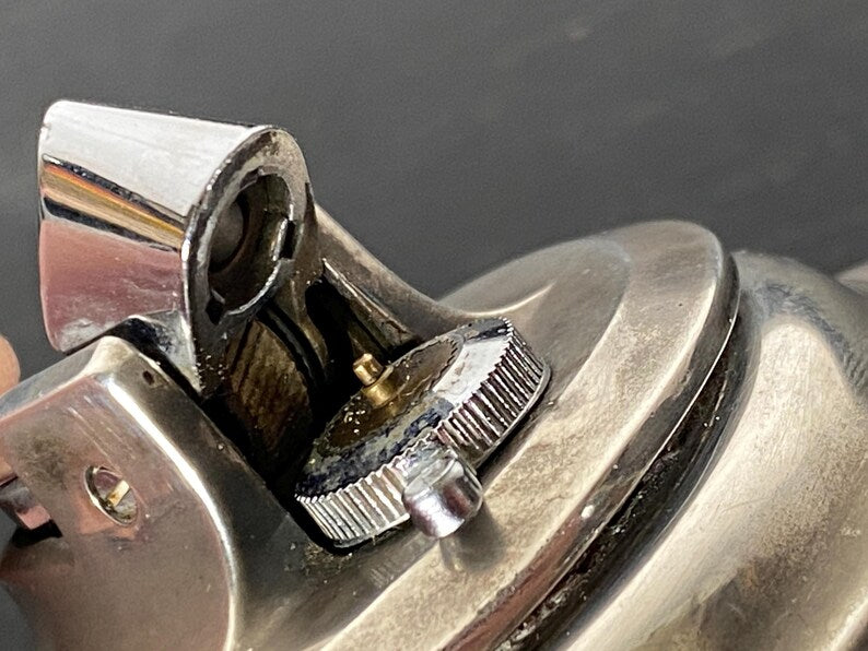 1940’s Ronson Crown Silver-plated Butane Lighter