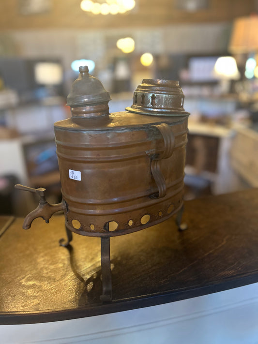Antique Copper Samovar/Hot Water Urn