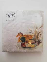 Mallard duck Cocktail Napkins