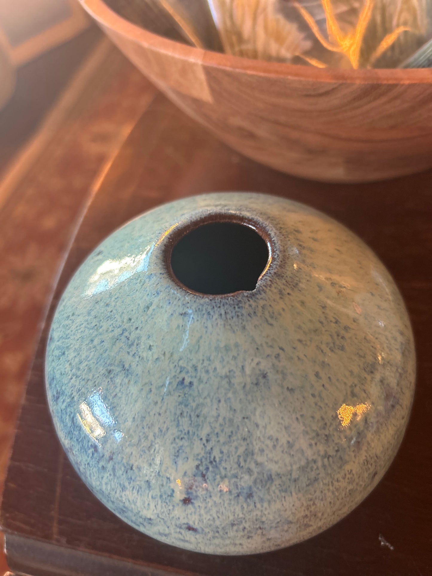 Vintage “New Clairvaux” pottery vase