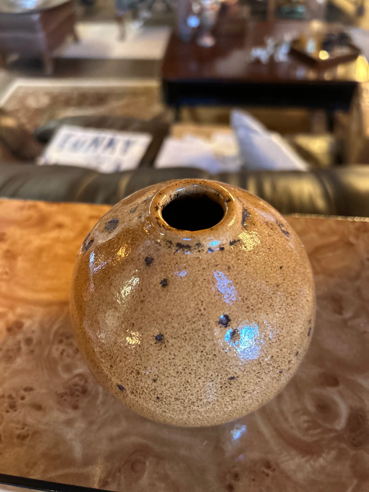 Vintage “New Clairvaux” pottery vase
