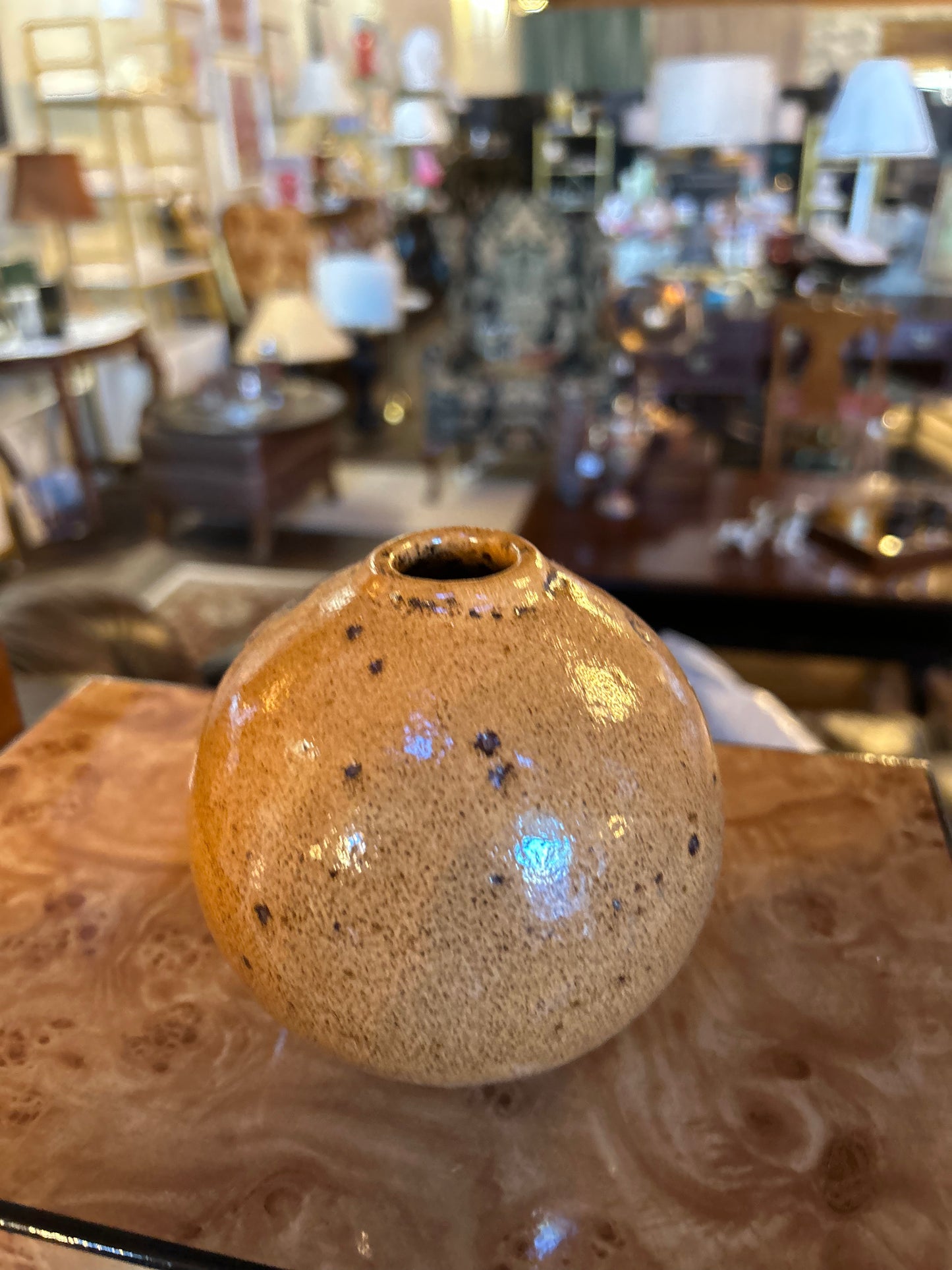 Vintage “New Clairvaux” pottery vase