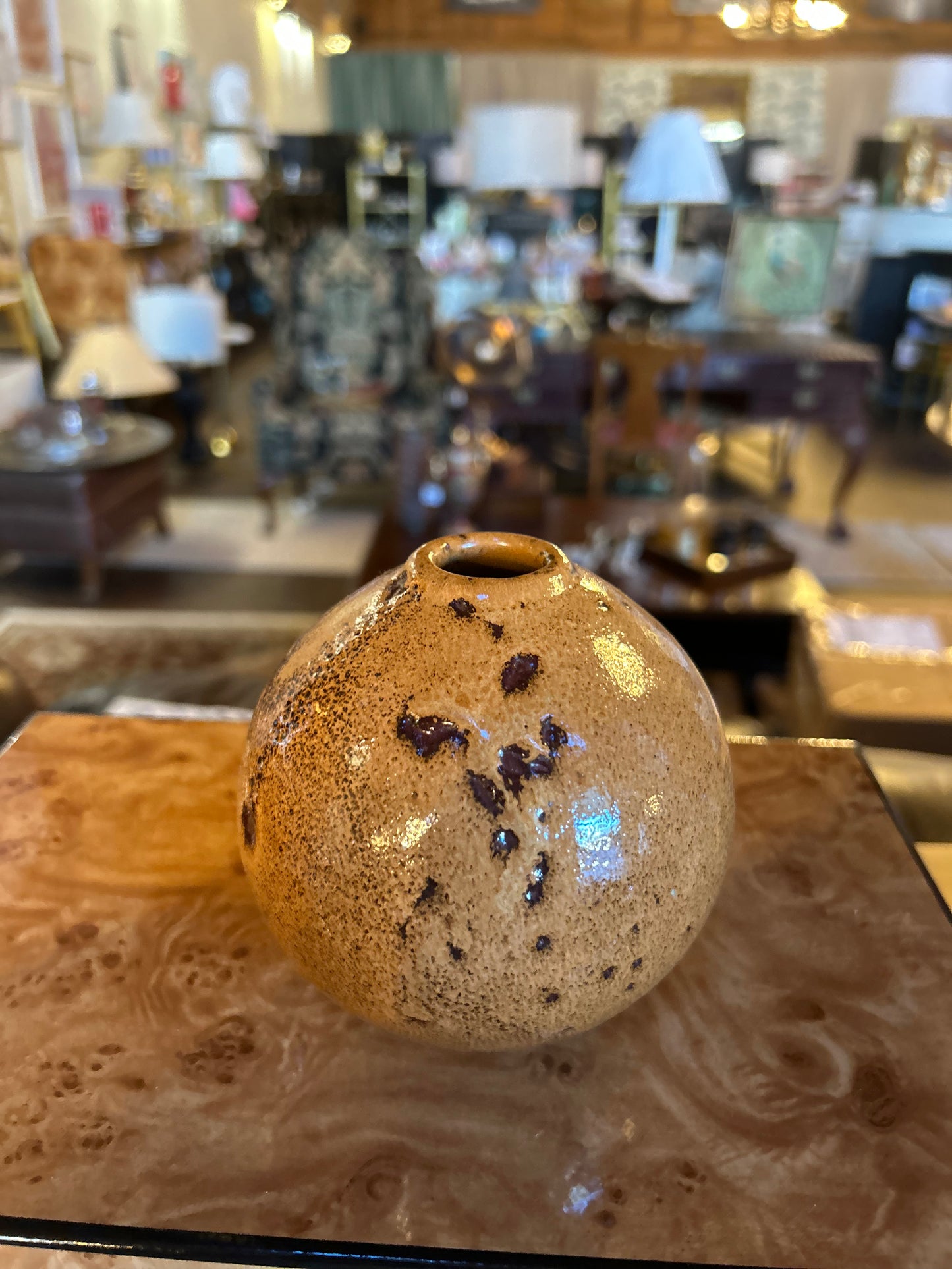 Vintage “New Clairvaux” pottery vase