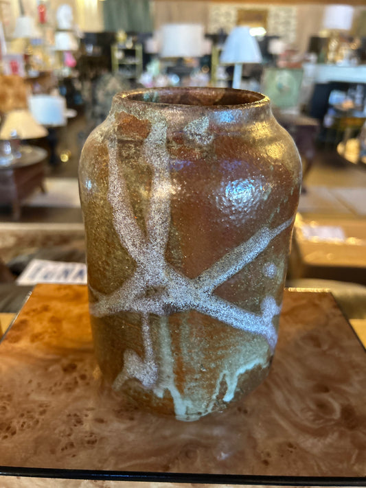 Ash Glaze Pottery Vase