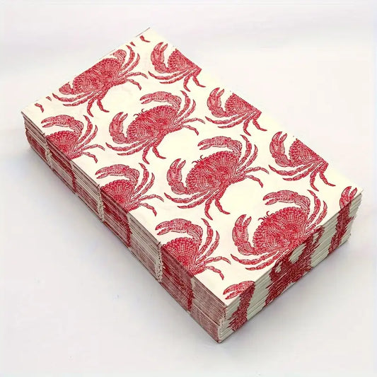 20-count Crab Napkins