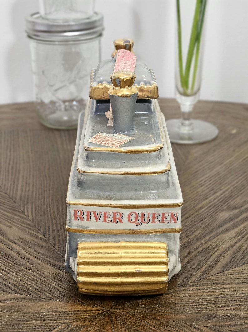 Vintage River Queen Whiskey Decanter