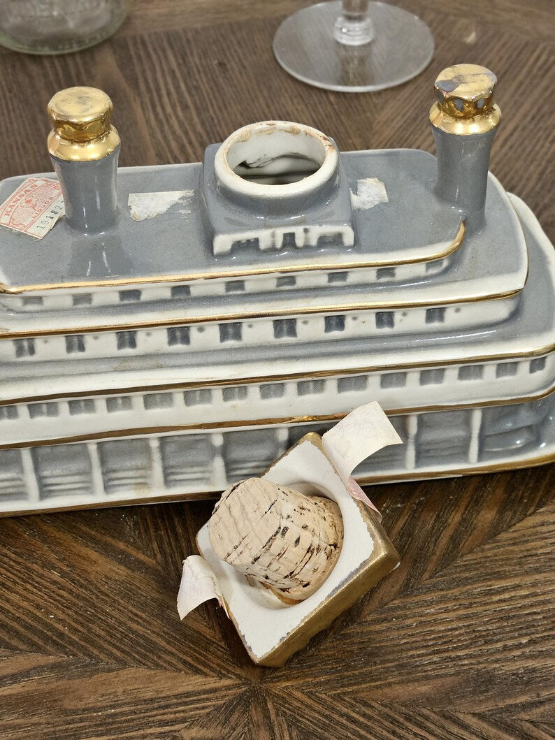 Vintage River Queen Whiskey Decanter
