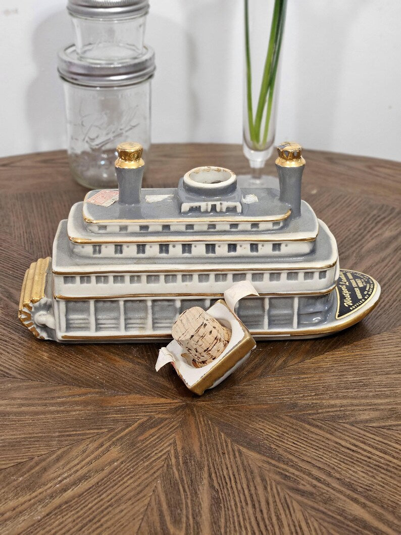 Vintage River Queen Whiskey Decanter