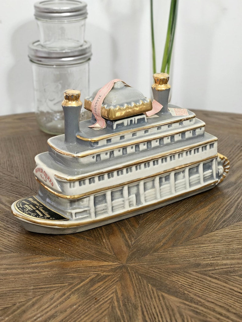 Vintage River Queen Whiskey Decanter