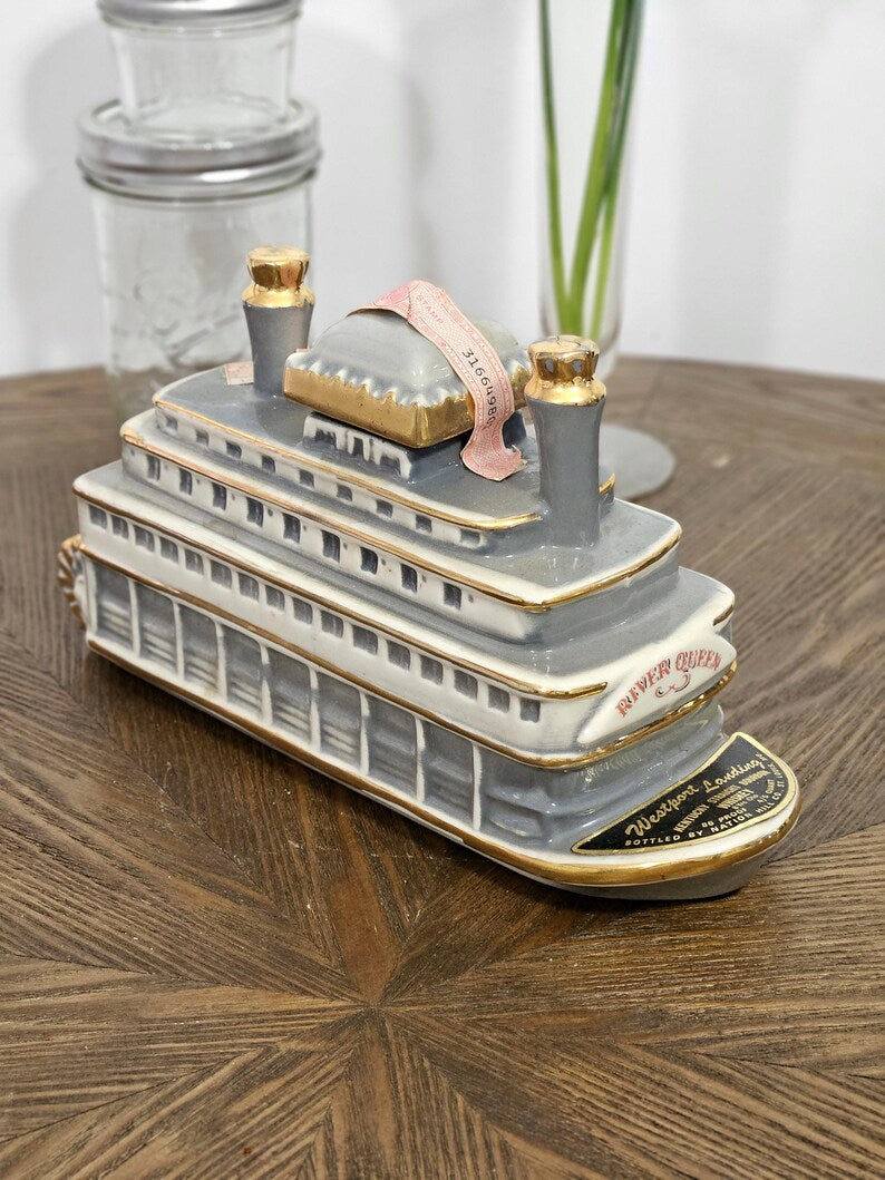Vintage River Queen Whiskey Decanter