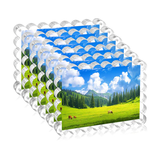 Squiggle Acrylic Tabletop Float Frame by Studio Decor