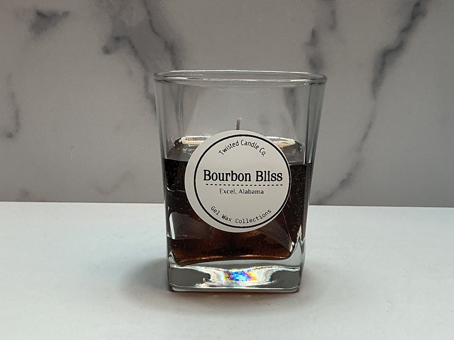 Bourbon Bliss Gel Wax Candle