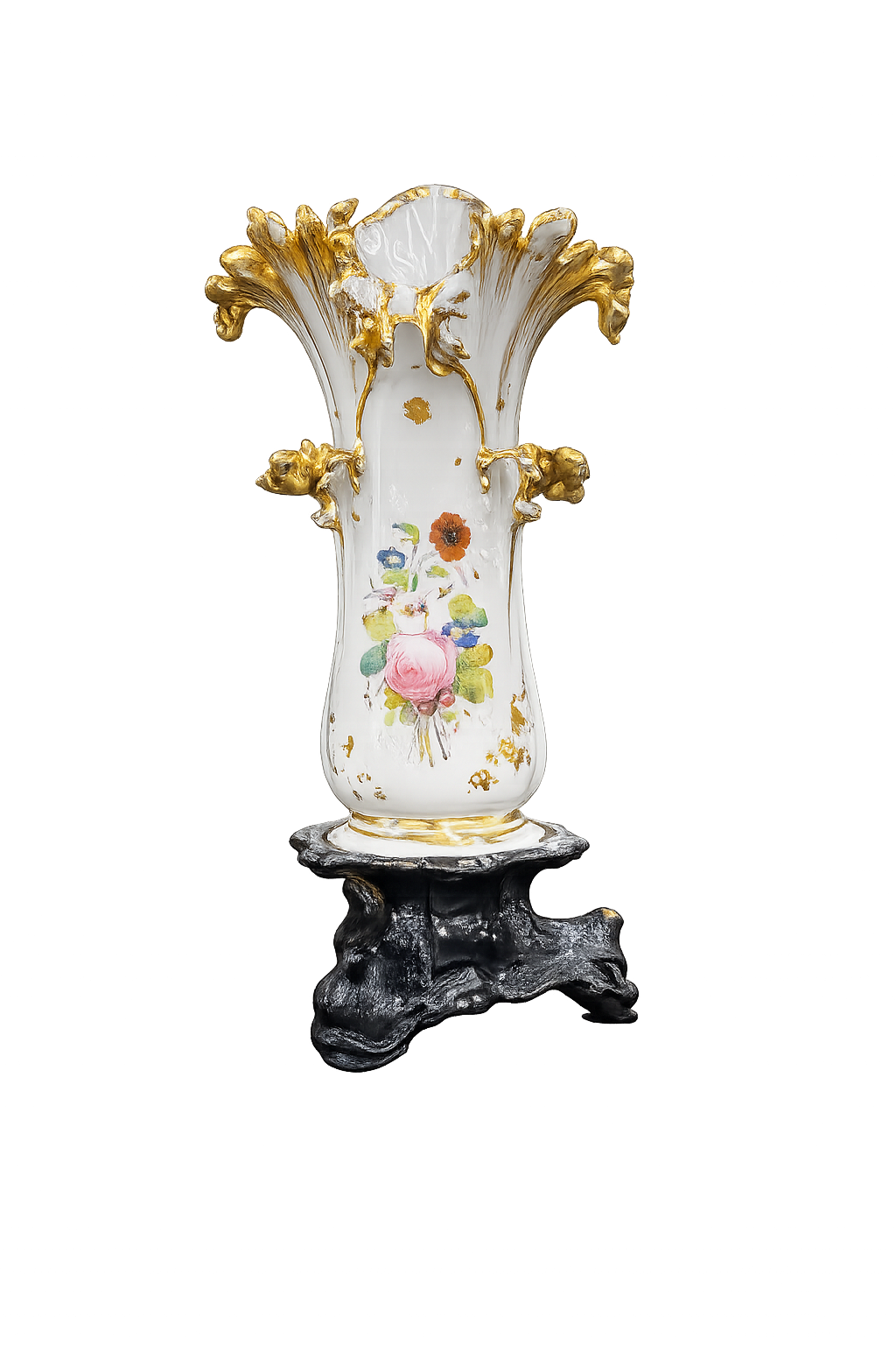 Hand painted Antique porcelain vase