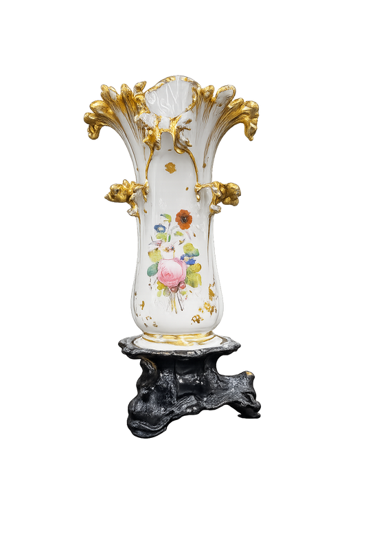 Hand painted Antique porcelain vase