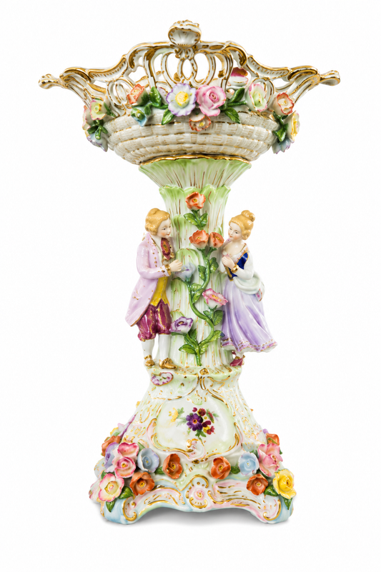 German Dresden Porcelain Figural