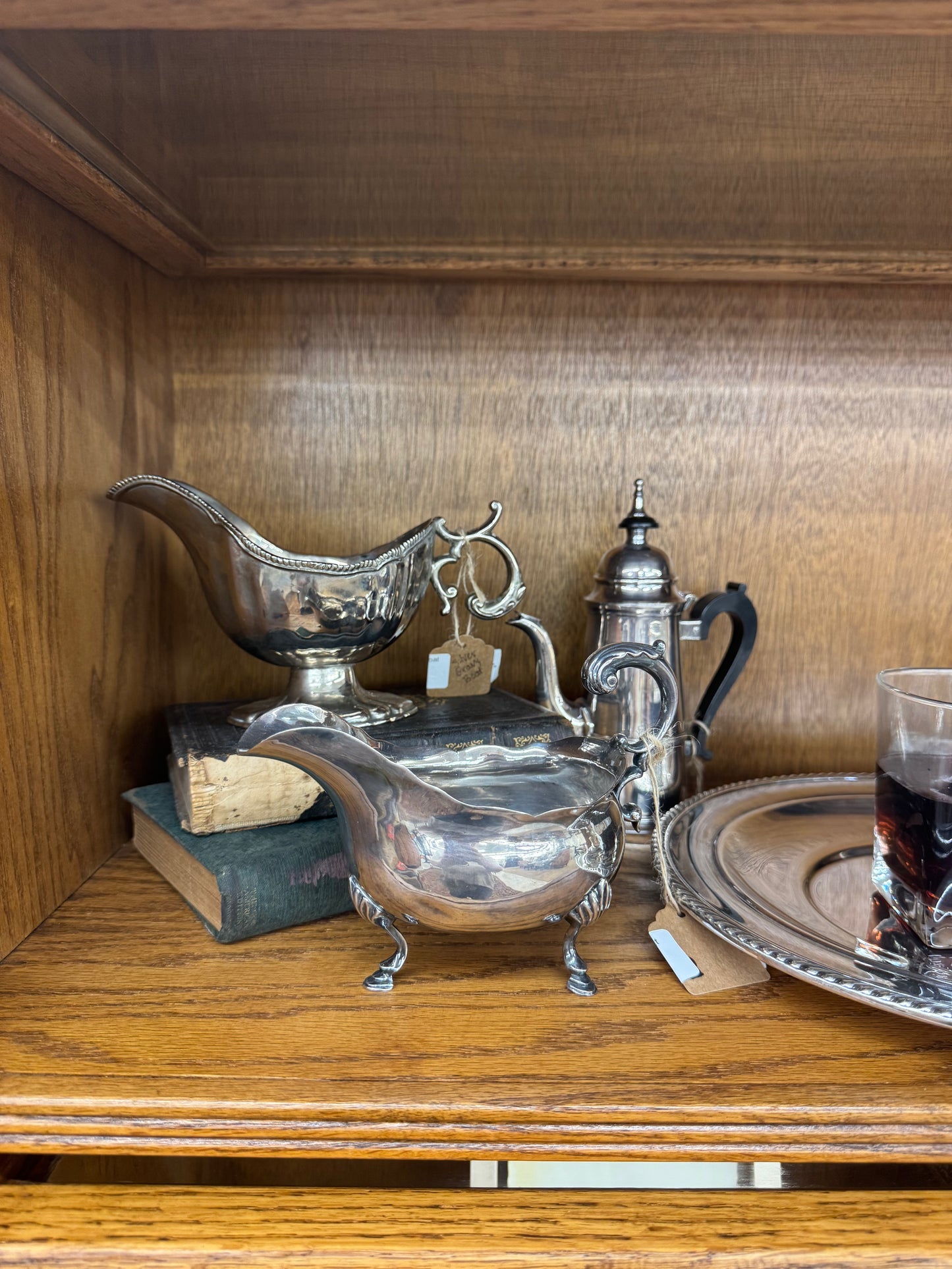 silverplate gravy boat