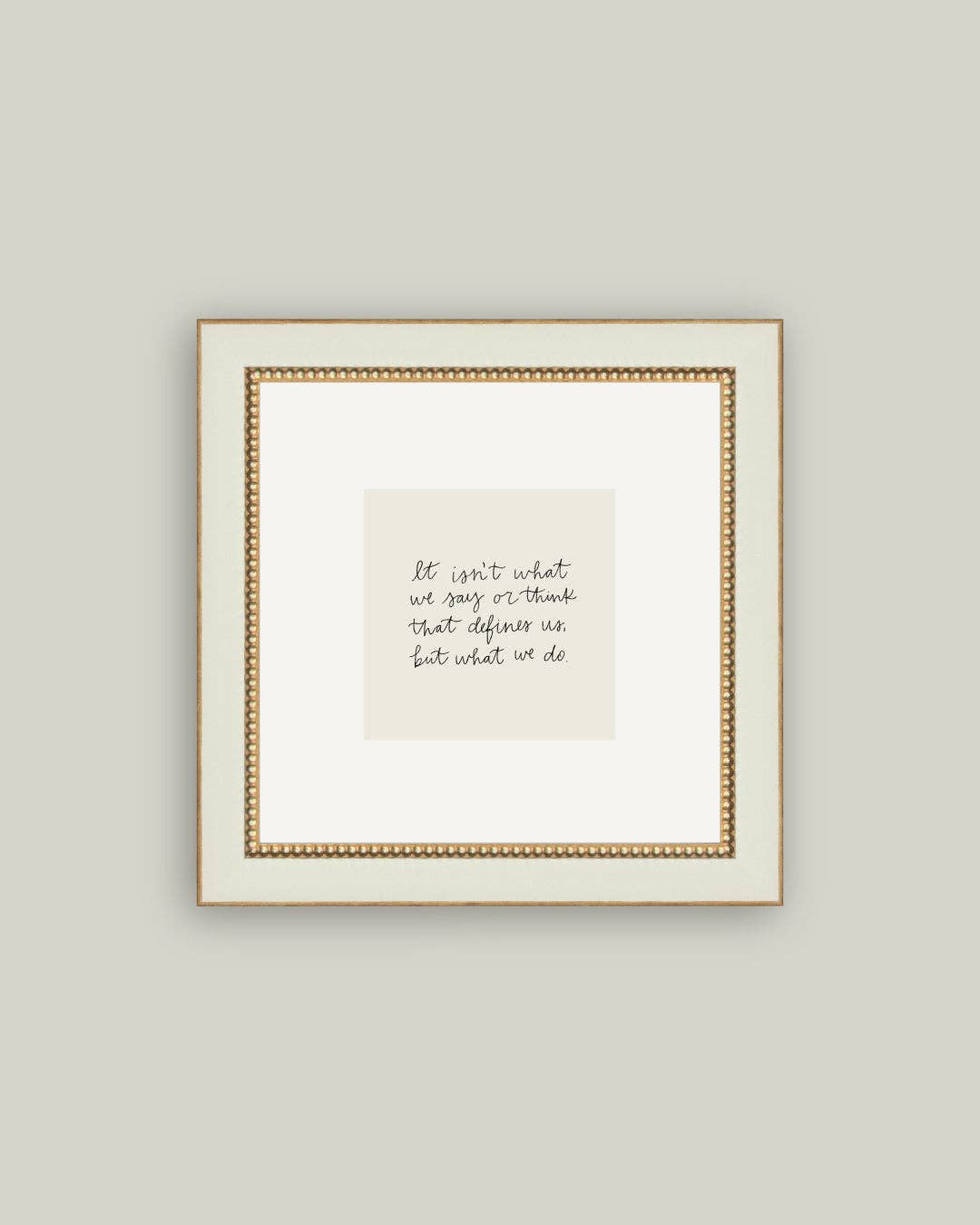 It Isn't Framed Antique Art