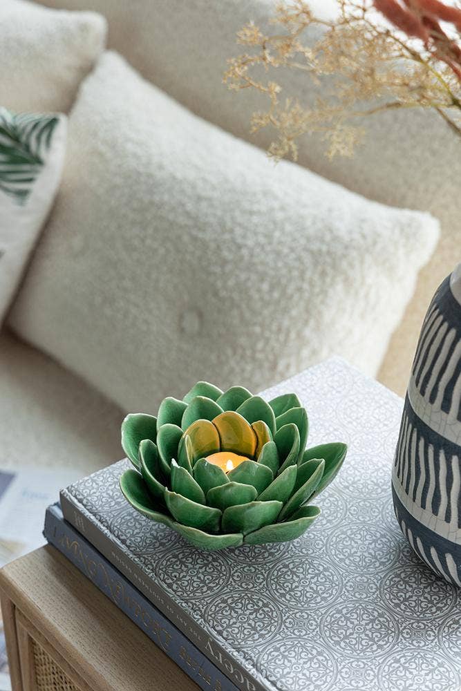 Blooming Artichoke Candle