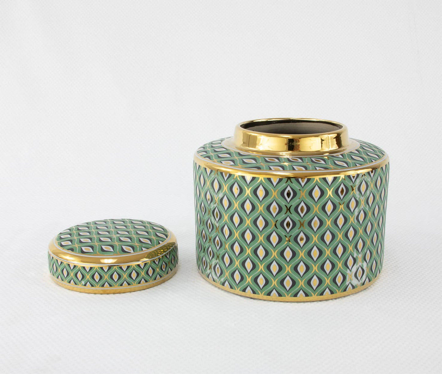 Green Gold Urn