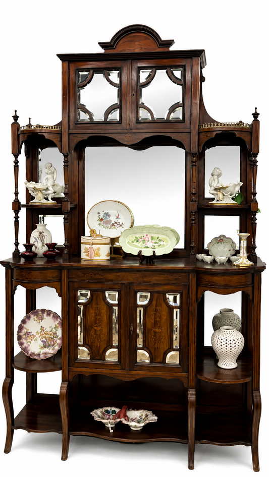 Rosewood Edwardian Étagère