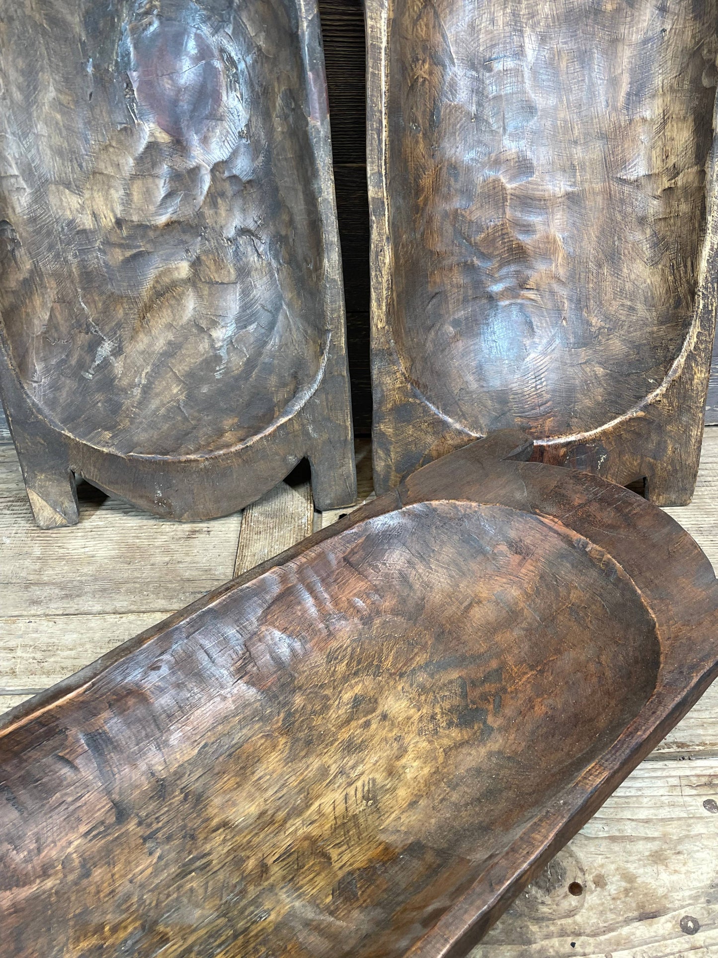 Sundance Dough Bowl-WH3-12x26 inches-Waxed-