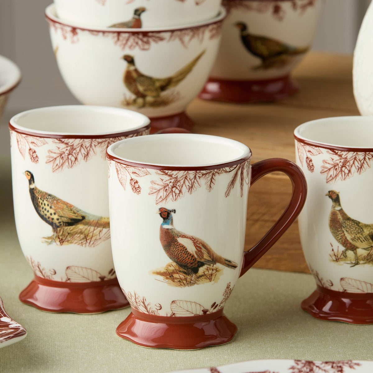 Pheasant Grove Mug 16oz 4 asst