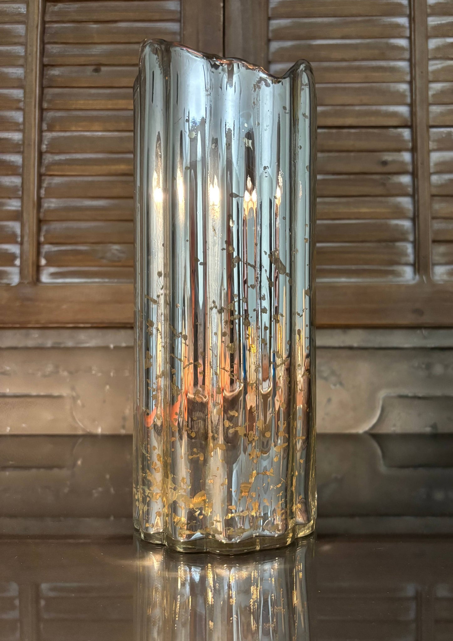 STELLA MERCURY VESSEL 4.7"Dx11.8"H