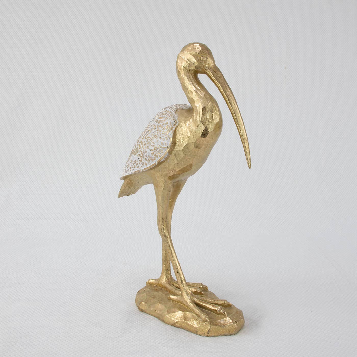 Gold Ibis Sculpture