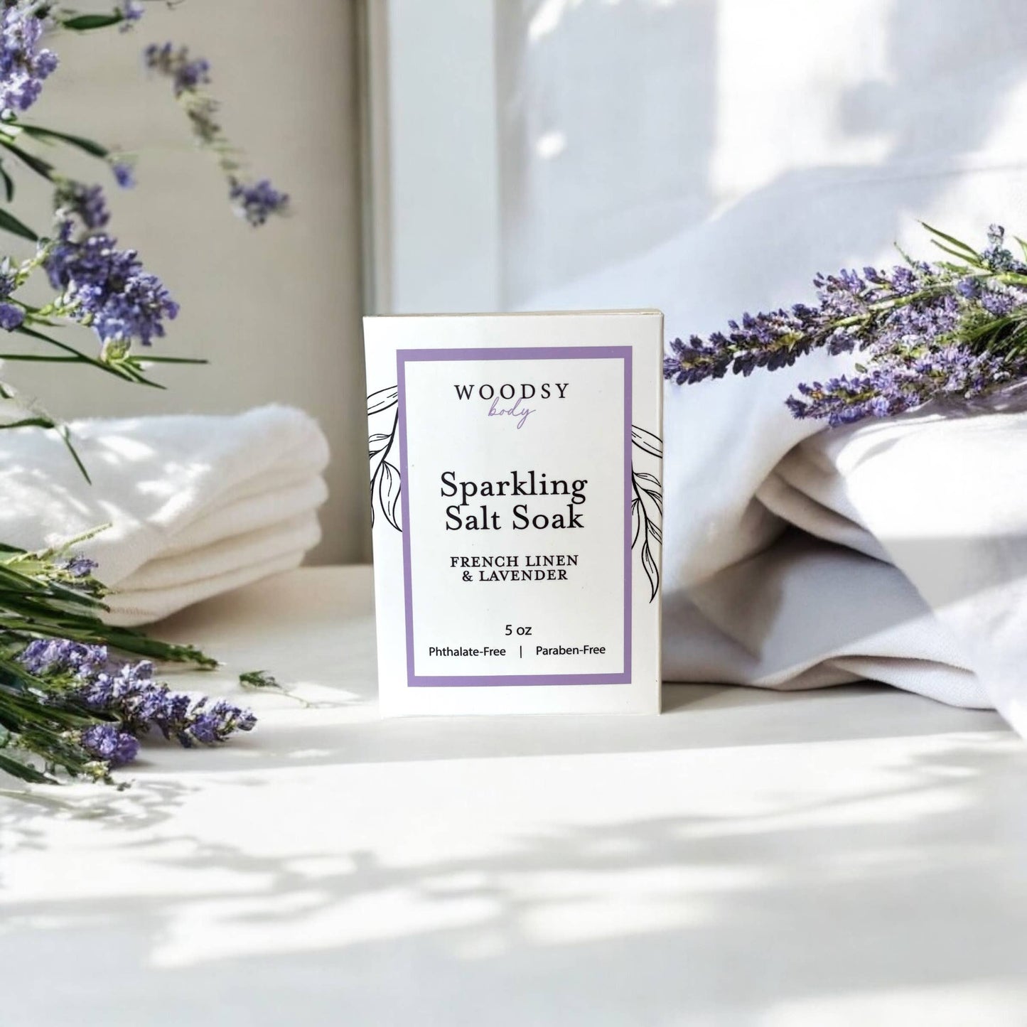  Sparkling Salt Soak- French Linen & Lavender